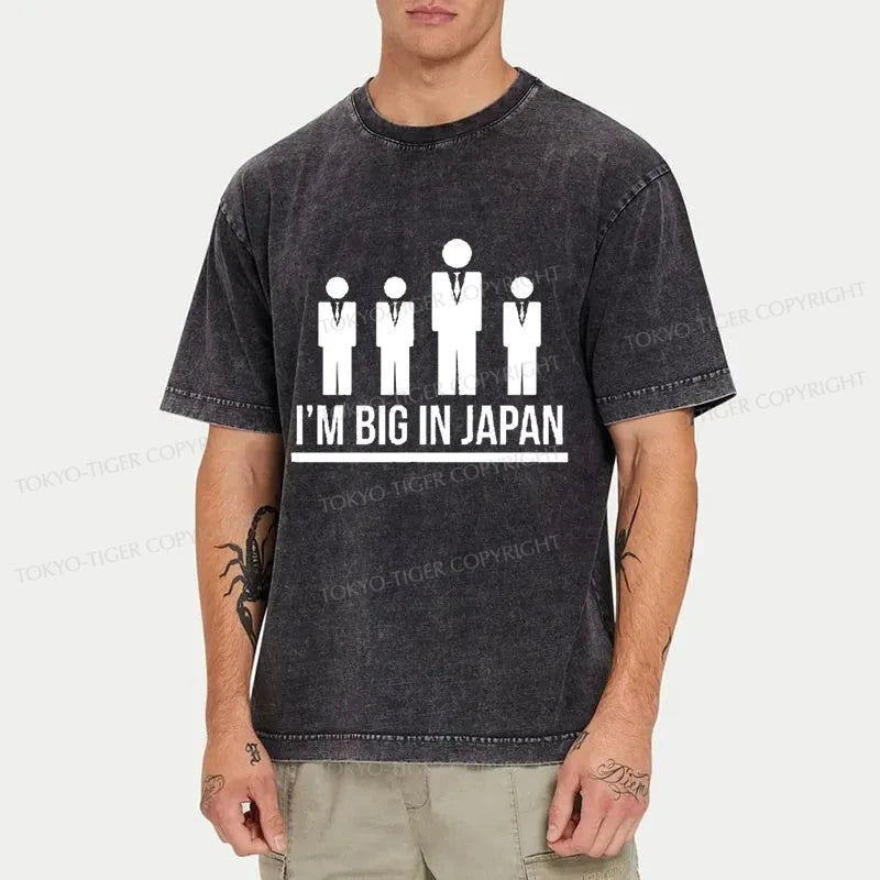 Tokyo-Tiger I'm Big In Japan Washed T-Shirt