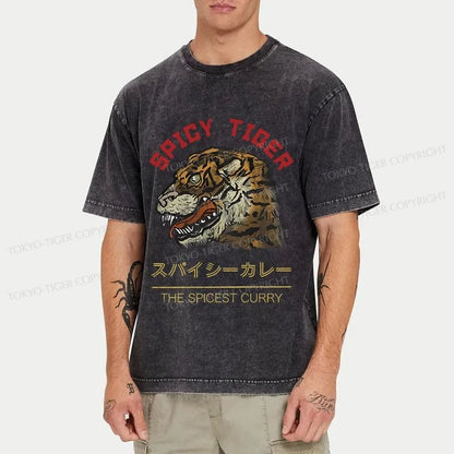 Tokyo-Tiger Spicy Tiger Japanese Washed T-Shirt