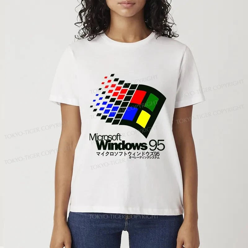 Tokyo-Tiger Windows 95 Logo Classic T-Shirt