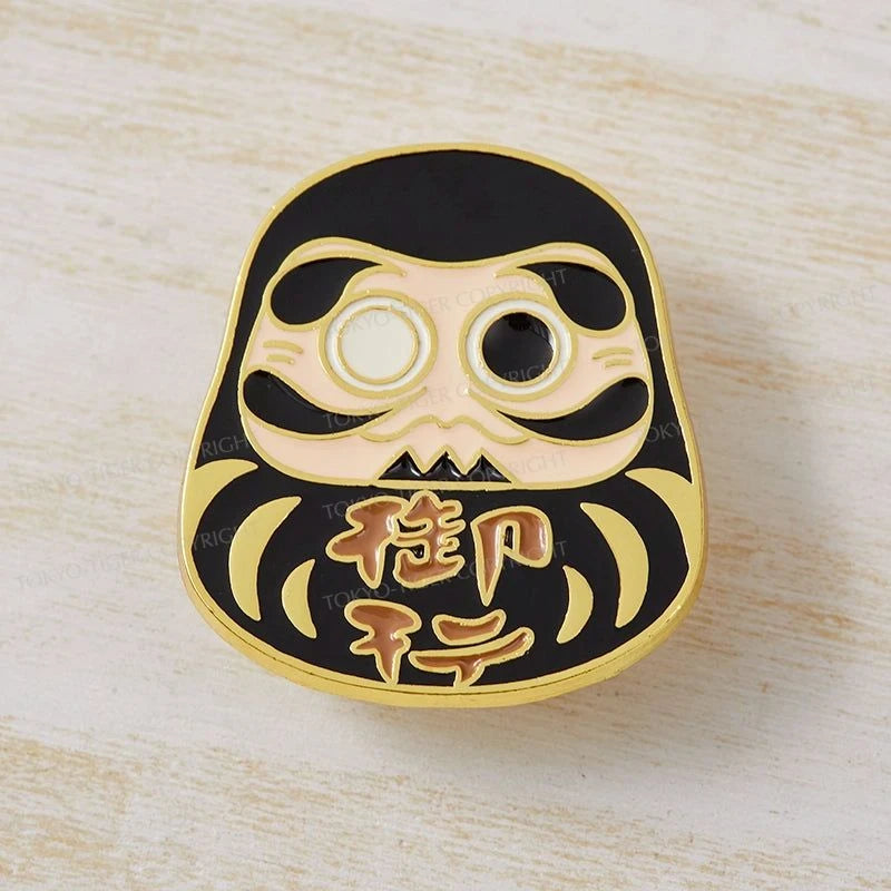 Tokyo-Tiger Takasaki Daruma Dolls Pin