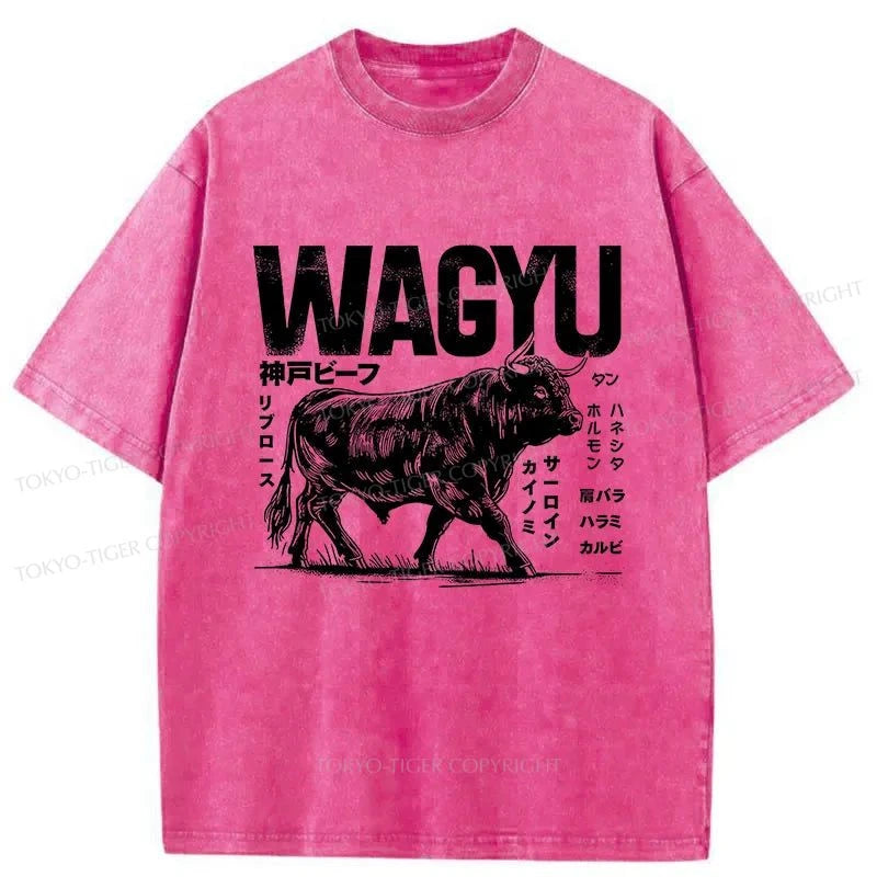 Tokyo-Tiger Kobe Wagyu Washed T-Shirt