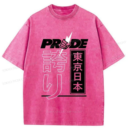 Tokyo-Tiger Pride FC Tokyo Japanese Washed T-Shirt