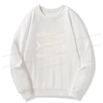 Tokyo-Tiger Retro Tsukiji Fish Market Streetwear Tokyo Sweatshirt