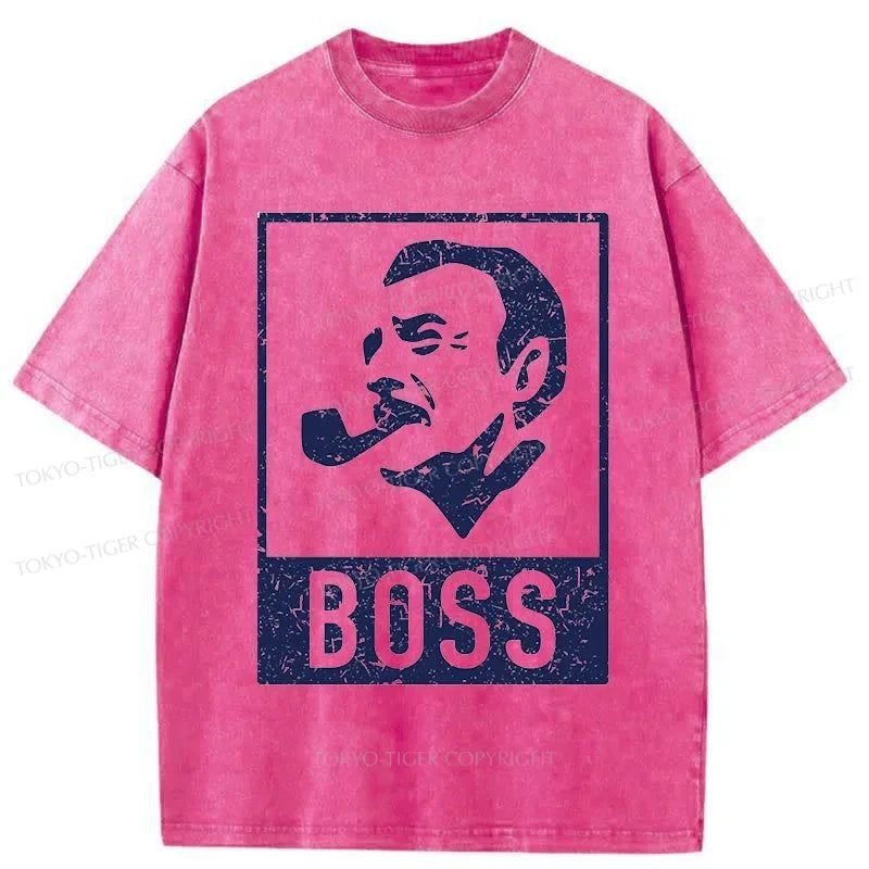 Tokyo-Tiger Japan Boss Coffee Washed T-Shirt