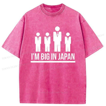 Tokyo-Tiger I'm Big In Japan Washed T-Shirt