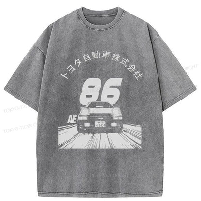 Tokyo-Tiger Toyota Japan Washed T-Shirt