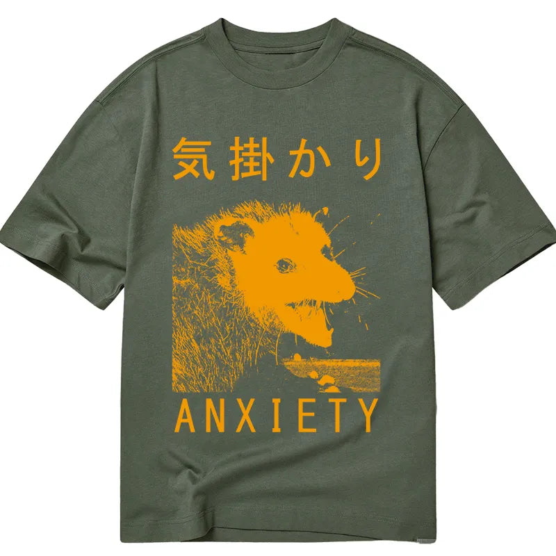 Tokyo-Tiger Anxiety Possum Japanese Classic T-Shirt