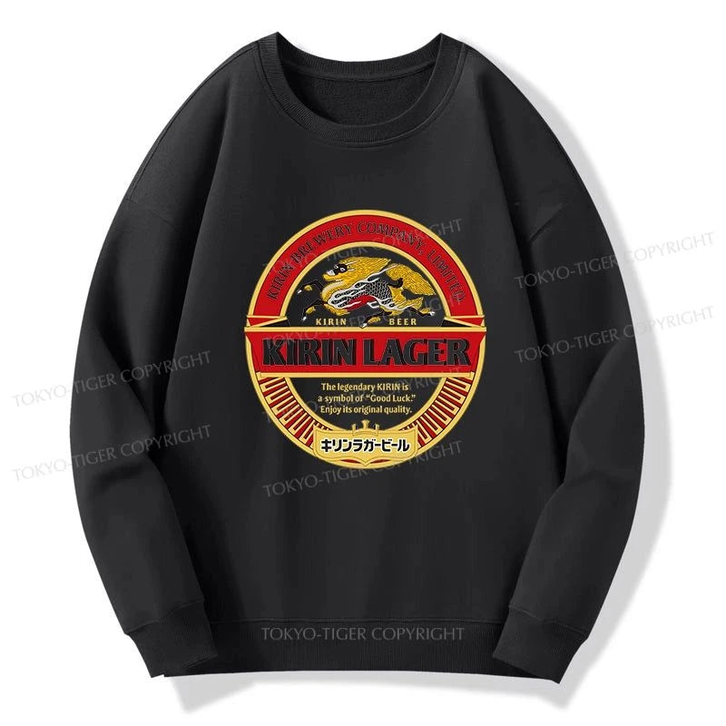 Tokyo-Tiger Kirin Ichiban Beer Logo Japan Sweatshirt