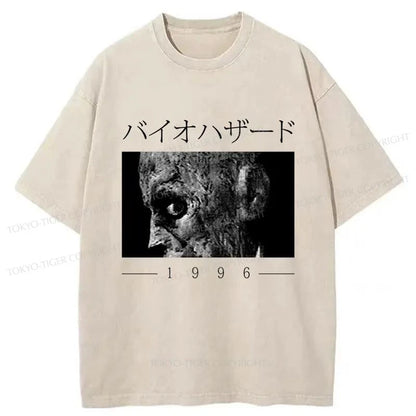 Tokyo-Tiger 1996 Biochemical Crisis Japanese Washed T-Shirt