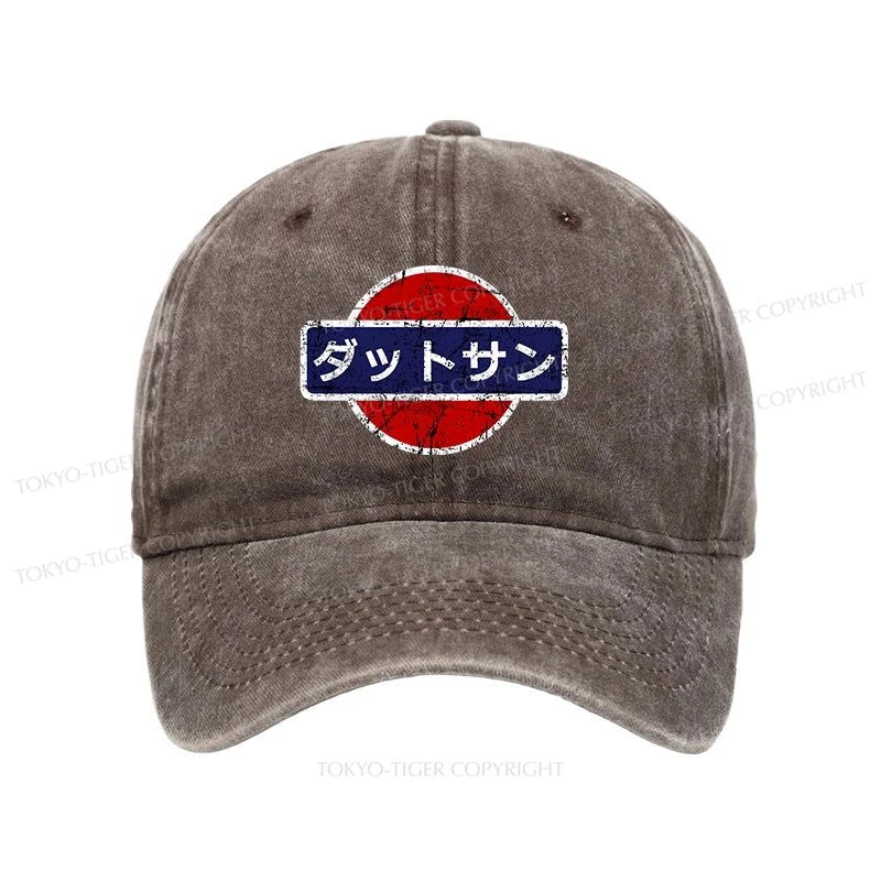 Tokyo-Tiger Datsun Vintage Japanese Car Washed Cap