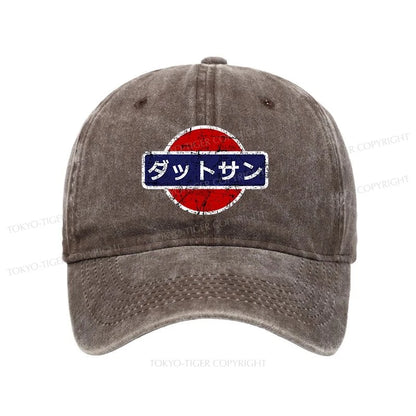 Tokyo-Tiger Datsun Vintage Japanese Car Washed Cap