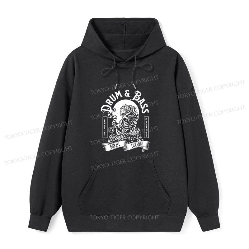 Tokyo-Tiger Drum & Bass Tiger Classic Hoodie