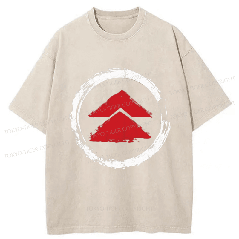 Tokyo-Tiger Tsushima Ghost Logo Washed T-Shirt