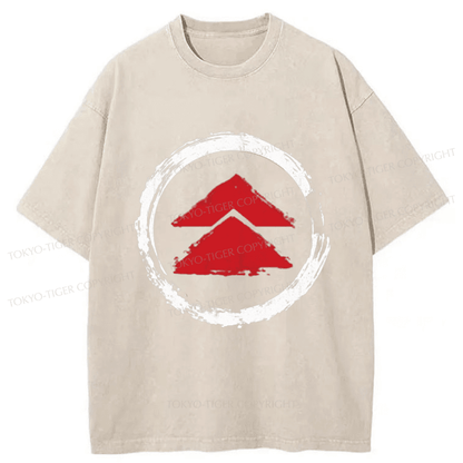 Tokyo-Tiger Tsushima Ghost Logo Washed T-Shirt