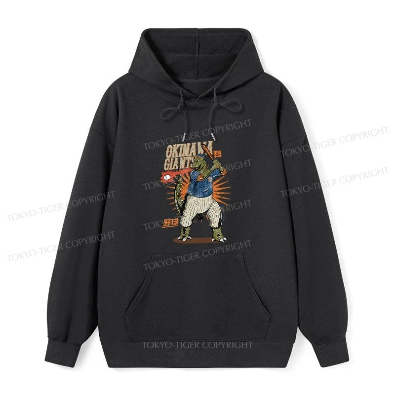 Tokyo-Tiger OKINAWA GIANTS Dinosaur Classic Hoodie