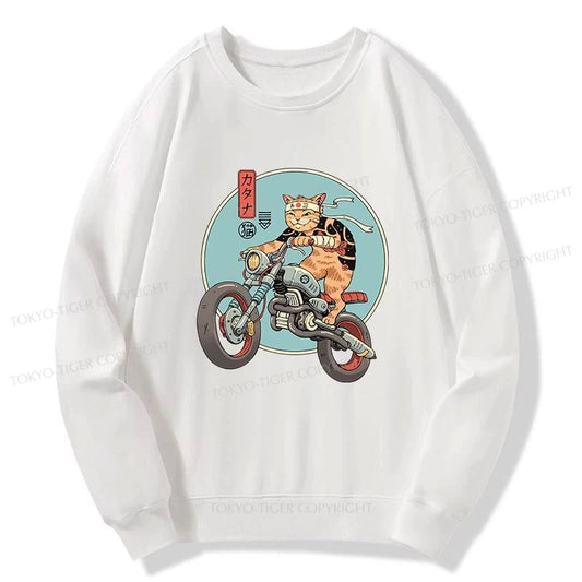 Tokyo-Tiger Catana Motorcycle Sweatshirt