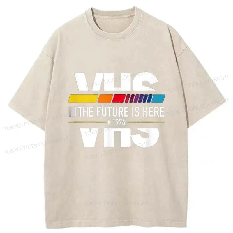 Tokyo-Tiger VHS Vintage Japanese Washed T-Shirt