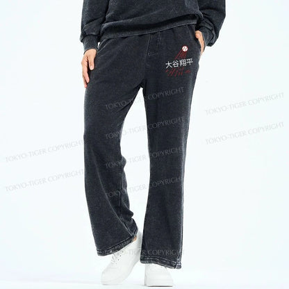 Tokyo-Tiger Shohei Ohtani Japanese Washed Sweatpants