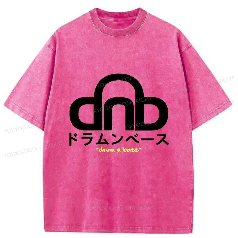 Tokyo-Tiger DNB Japan Washed T-Shirt