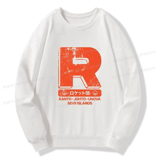 Tokyo-Tiger Team Rocket Japanese Sweatshirt