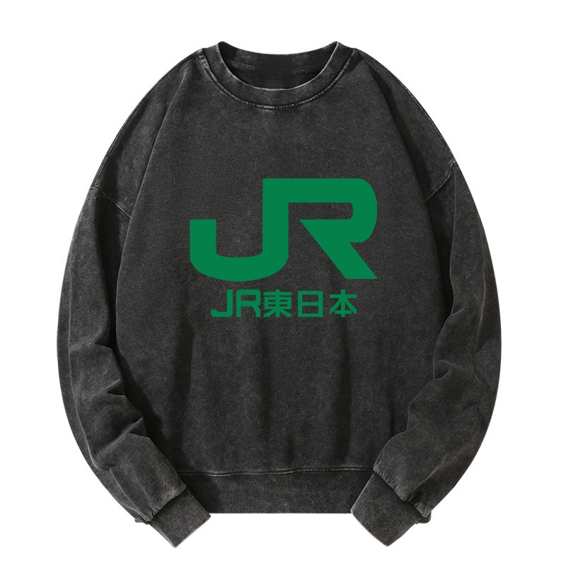 Tokyo-Tiger East Japan Railway Company Washed Sweatshirt