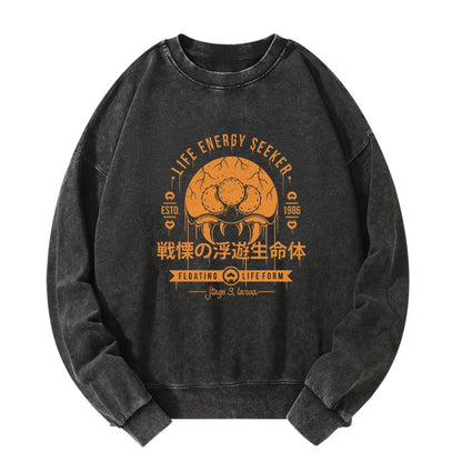 Tokyo-Tiger The Dangerous Larva Washed Sweatshirt