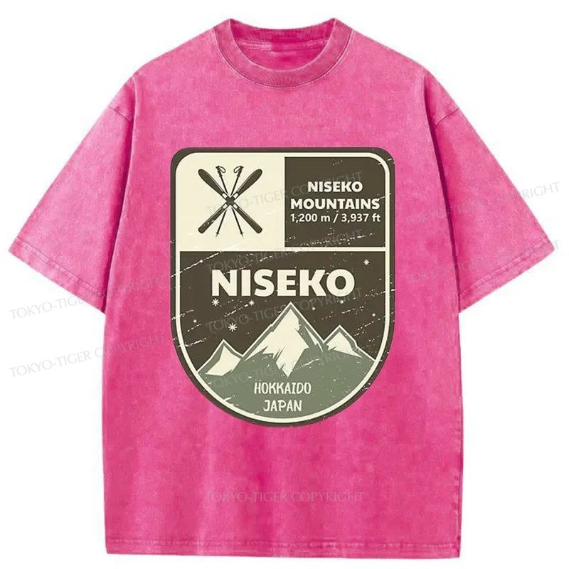 Tokyo-Tiger Niseko Hokkaido Japanese Washed T-Shirt