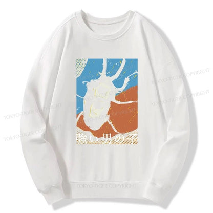 Tokyo-Tiger Strong Beetle Japanese Sweatshirt