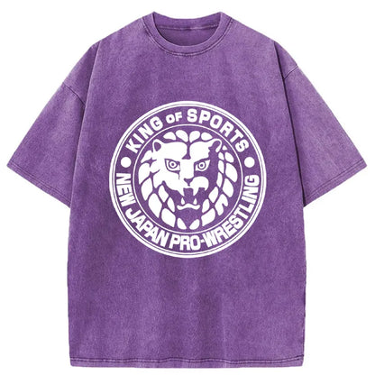 Tokyo-Tiger New Japan Pro Wrestling Washed T-Shirt