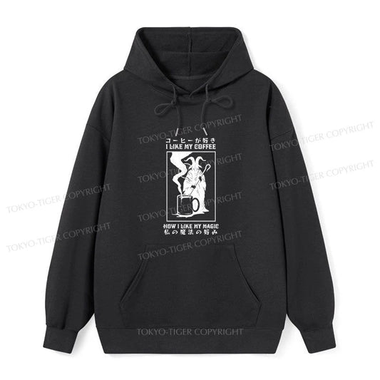 Tokyo-Tiger I Like My Coffee Classic Hoodie