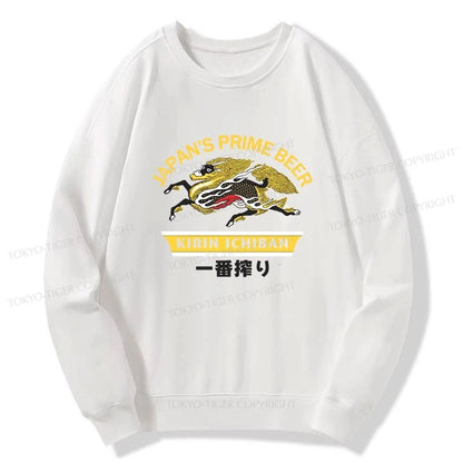 Tokyo-Tiger Kirin Ichiban Beer Logo Japanese Sweatshirt