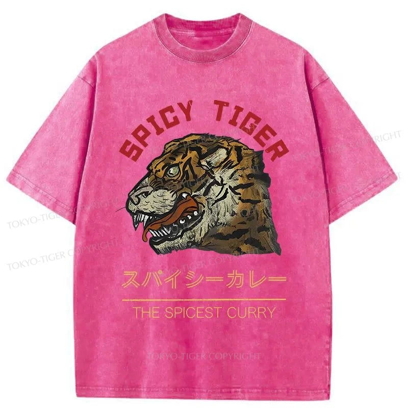 Tokyo-Tiger Spicy Tiger Japanese Washed T-Shirt