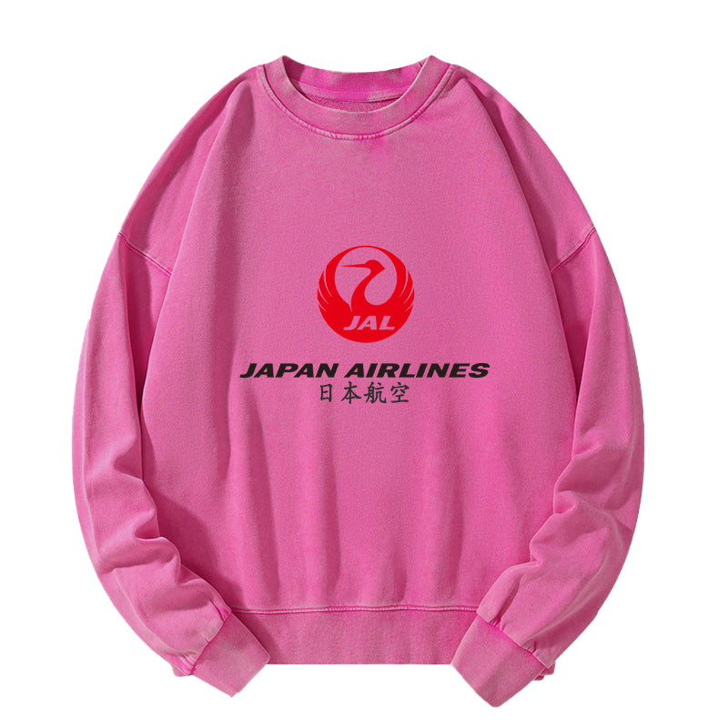 Tokyo-Tiger Japan Airlines Washed Sweatshirt