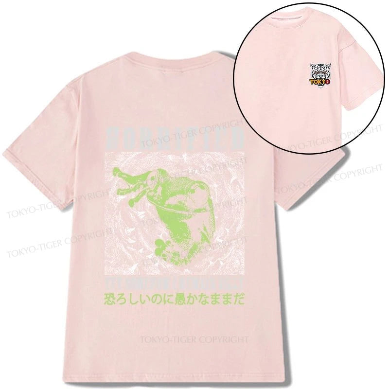 Tokyo-Tiger Silly Frog Japanese Front Back Classic T-Shirt