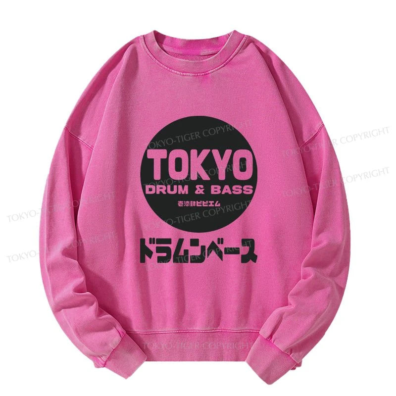 Tokyo-Tiger Tokyo DnB Japanese Washed Sweatshirt