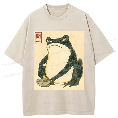 Tokyo-Tiger Matsumoto Hoji Japanese Frog Washed T-Shirt