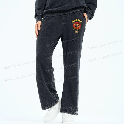 Tokyo-Tiger Osaka Tiger Baseball Washed Sweatpants