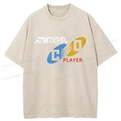 Tokyo-Tiger Mega CD Japanese Washed T-Shirt