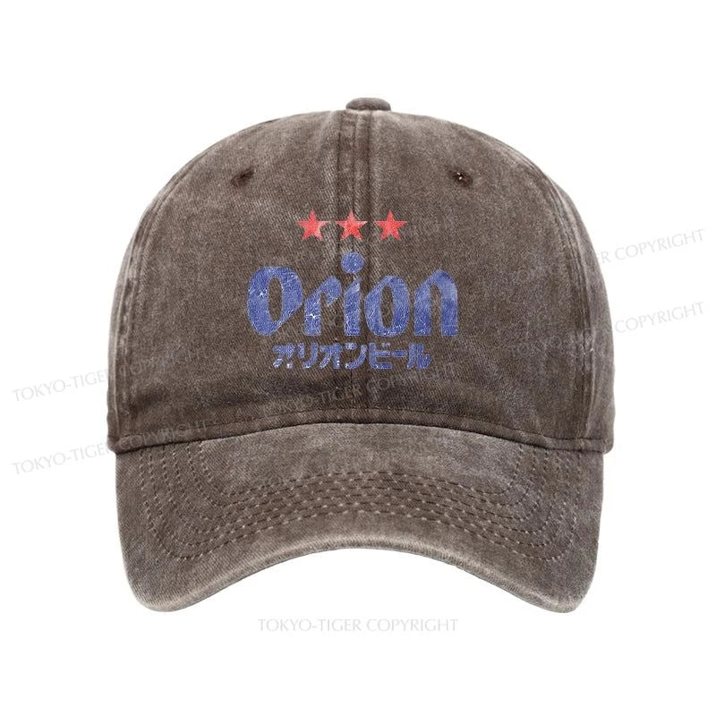 Tokyo-Tiger Orion Breweries Washed Cap