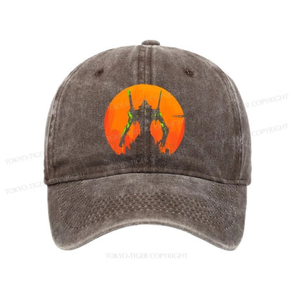 Tokyo-Tiger Robot Warrior Vintage Washed Cap