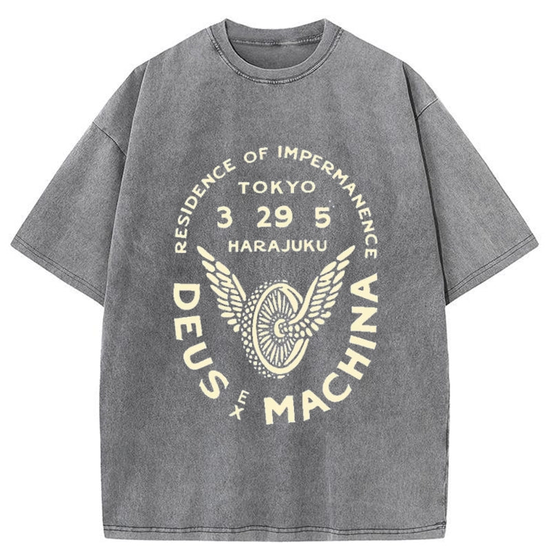 Tokyo-Tiger Deus Ex Machina Tokyo Washed T-Shirt
