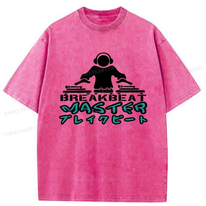 Tokyo-Tiger Breakbeat Master Washed T-Shirt