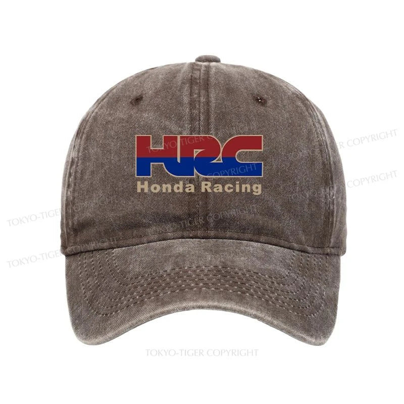 Tokyo-Tiger HRC Honda Racing Logo Japanese Washed Cap