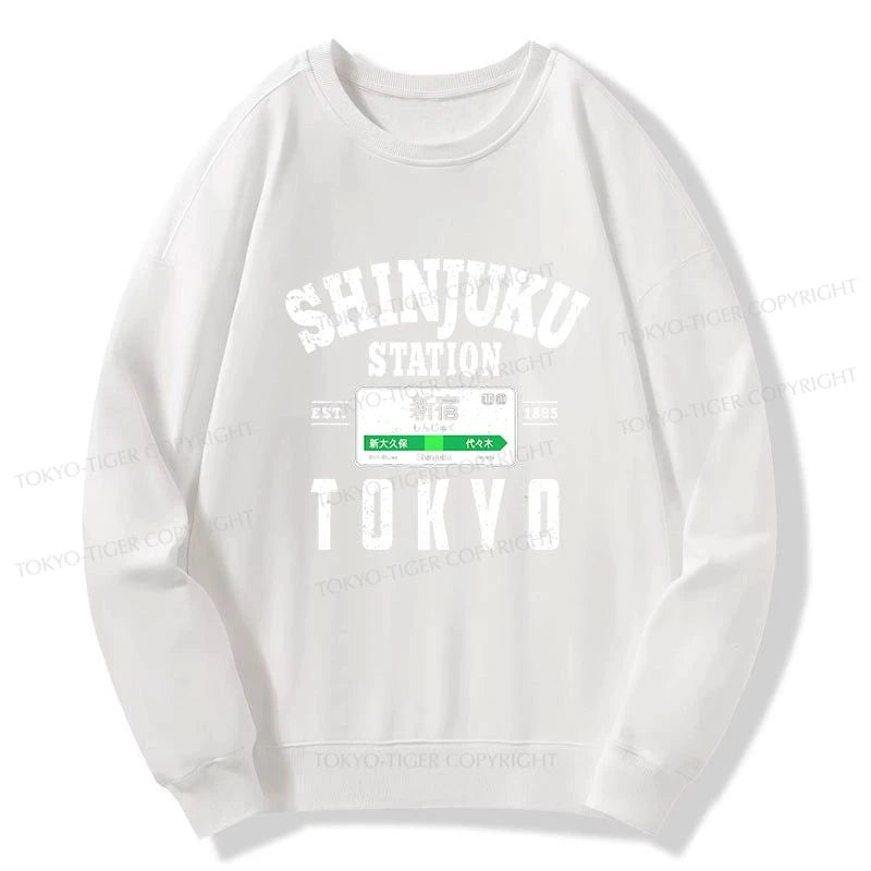 Tokyo-Tiger Shinjuku Station Yamanote Line Sweatshirt