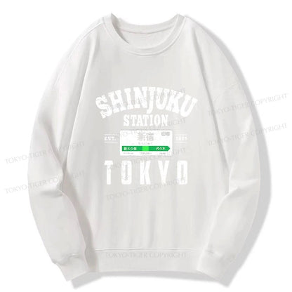 Tokyo-Tiger Shinjuku Station Yamanote Line Sweatshirt