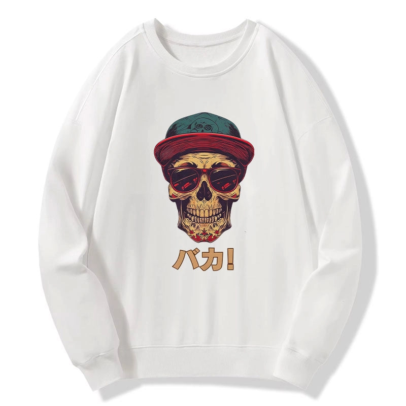 Tokyo-Tiger Fashion Skull Japanese Sweatshirt