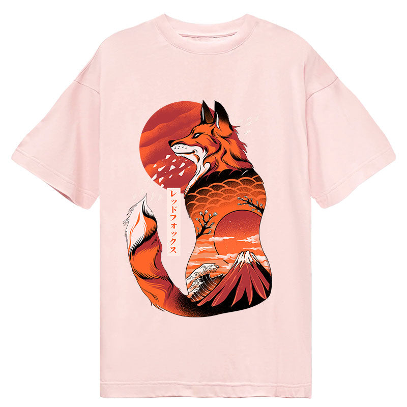 Tokyo-Tiger Japanese Fox KitsuneTattoo Classic T-Shirt