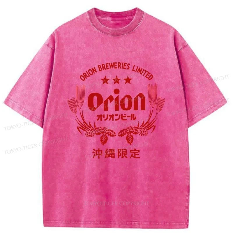 Tokyo-Tiger Orion Okinawa Limit Washed T-Shirt