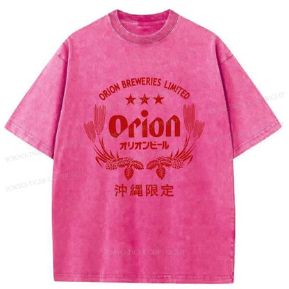 Tokyo-Tiger Orion Okinawa Limit Washed T-Shirt