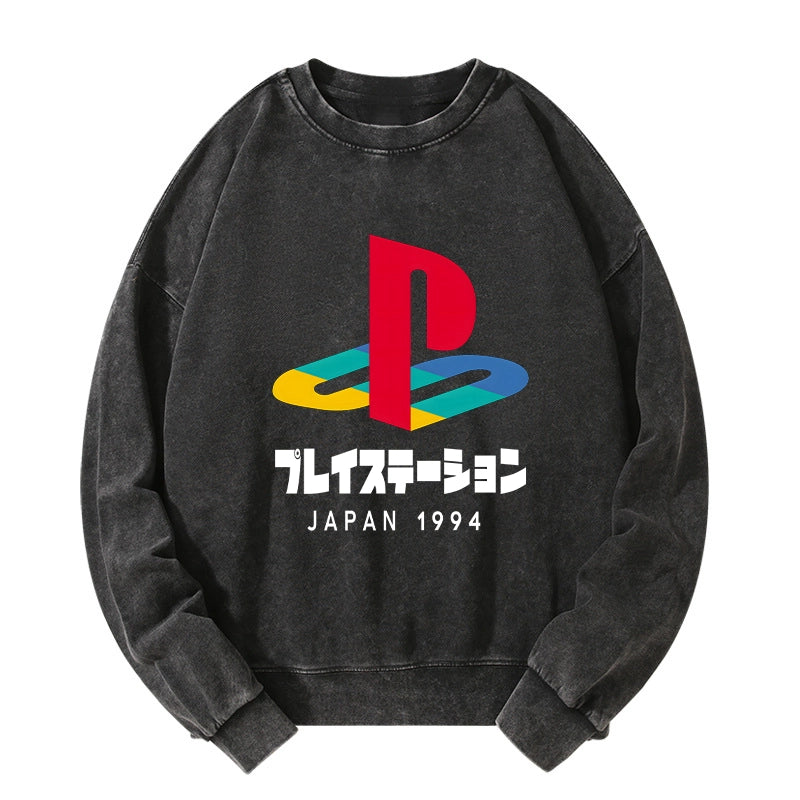 Tokyo-Tiger Playstation Japan 1994 Washed Sweatshirt